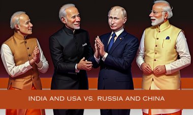 India and USA vs. Russia and China