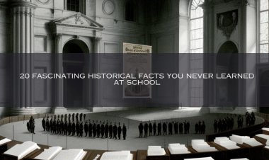 20 Fascinating Historical Facts You Never Learned at School