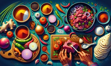 How to Make a Simple Meat Curry and Madakku Chapati