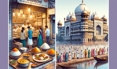 Exploring Mumbai: Local Breakfast and Luxury at the Taj Mahal Palace