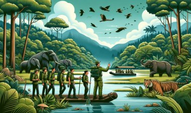 A Wild Adventure: Trekking through Periyar Tiger Reserve