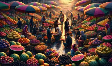 Exploring the Colorful and Flavorful Fruit Market in Shillong