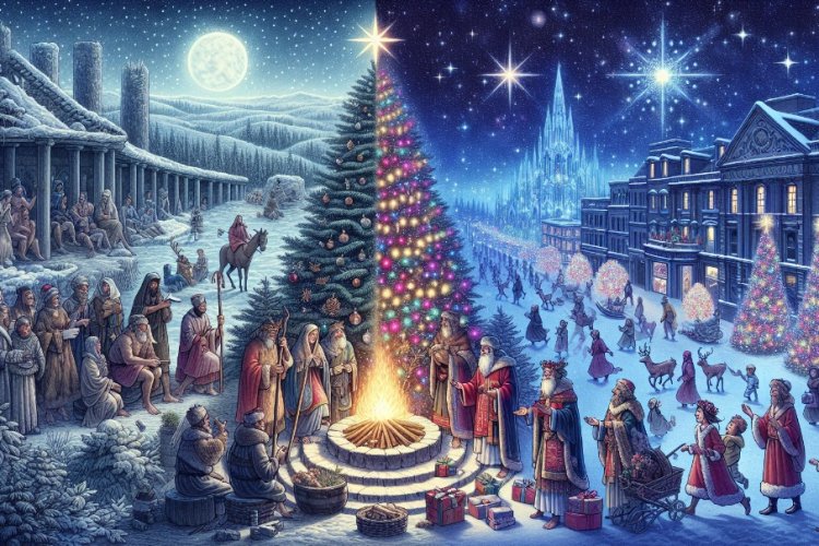 The Evolution of Christmas: From Pagan Celebrations to Modern Traditions