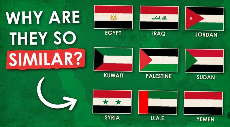 Why do all Arab countries have similar flags?