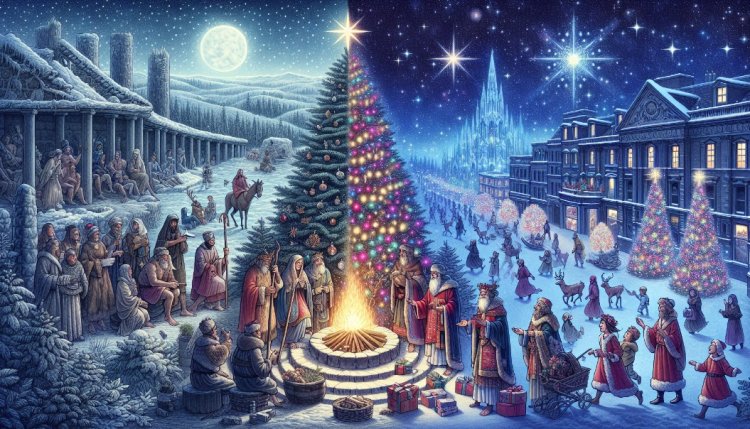 The Evolution of Christmas: From Pagan Celebrations to Modern Traditions
