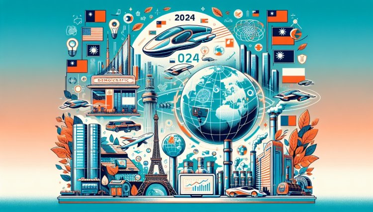 The World Ahead 2024: Elections, Flying Taxis, AI Regulation, Green Industry, and Shifting Power Dynamics
