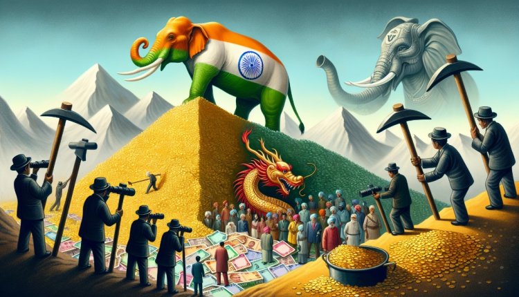 China's Economic Decline and India's Rise as an Investment Destination